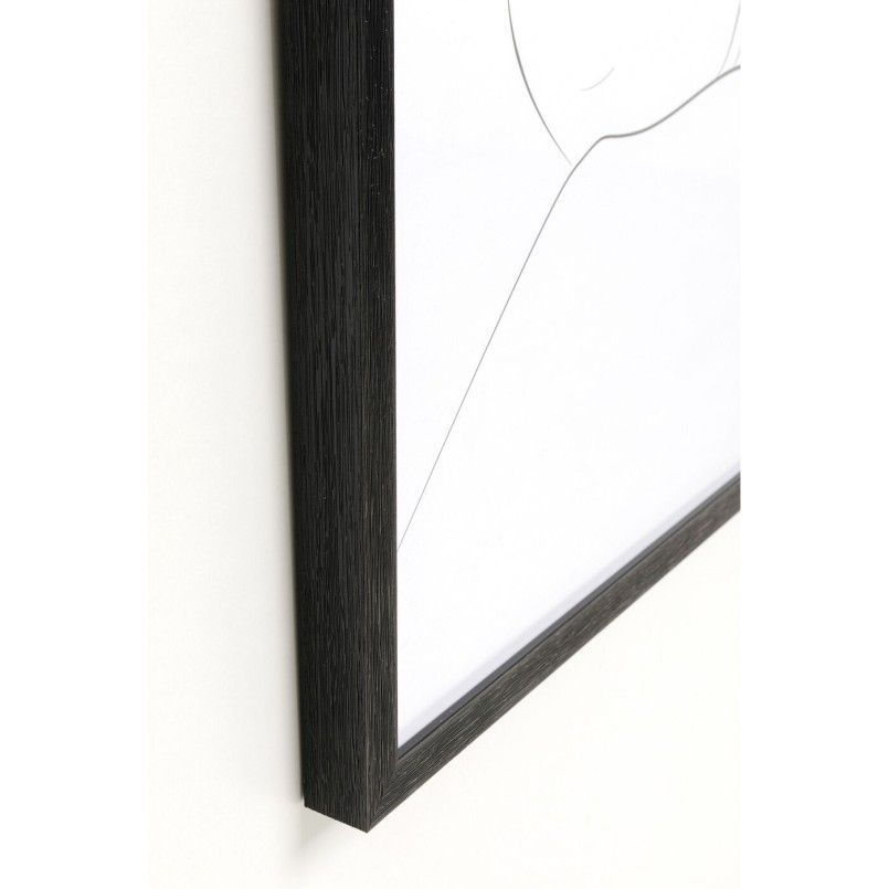 Tableau encadré Heart Hands 103x73cm