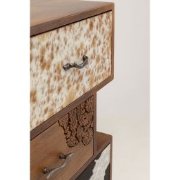 Rustieke houten ladenkast - Rodeo Zick Zack - Kare Design