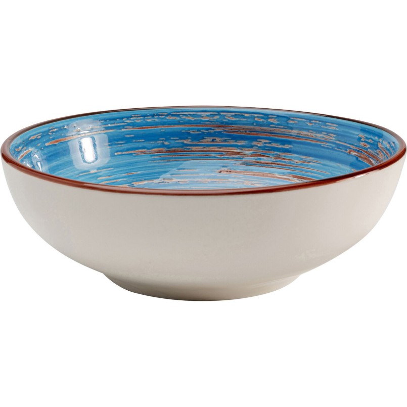 Steengoed kommen set van 4 blauw - Swirl Blue - Kare Design