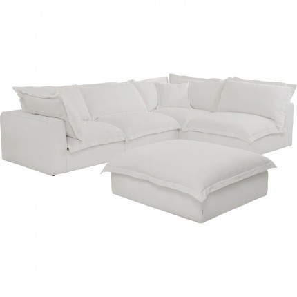 Corner Sofa Madeira white Kare Design