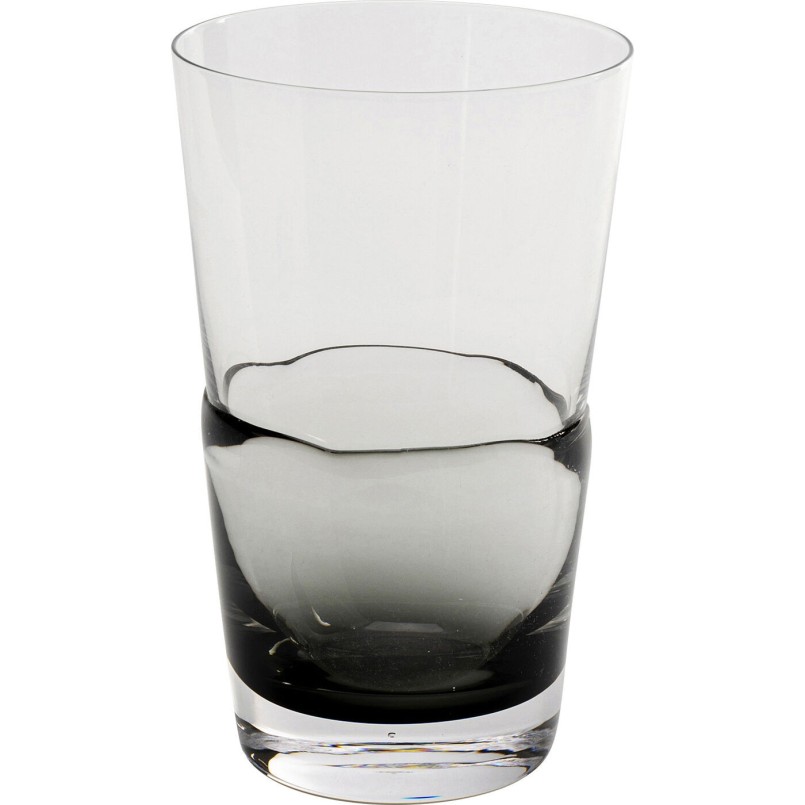 Water Glass Mimi grey (4/set) Kare Design