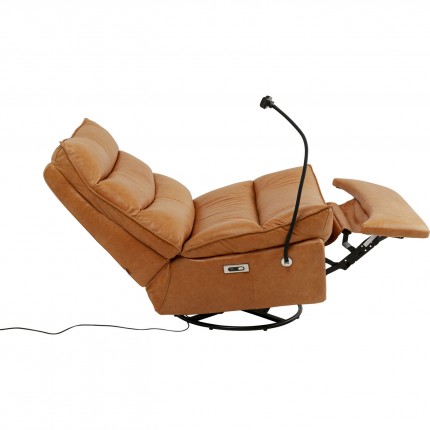 Fauteuil Tilda relax leer Kare Design
