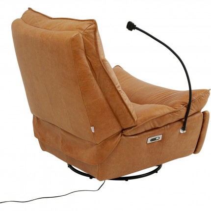 Fauteuil Tilda relax leer Kare Design