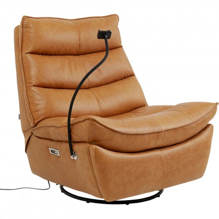 Fauteuil Tilda relax leer Kare Design