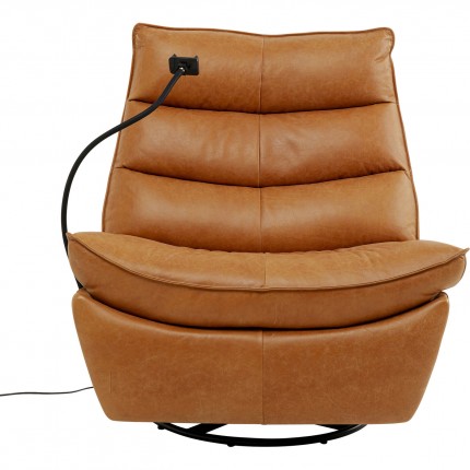 Fauteuil Tilda relax leer Kare Design