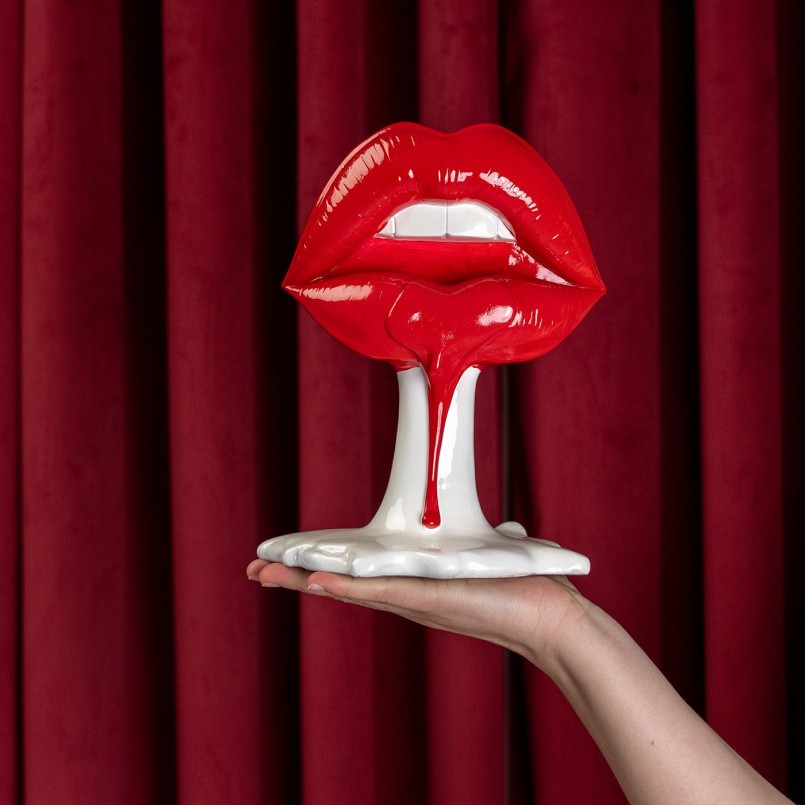 Red lips decoration - Kare Design