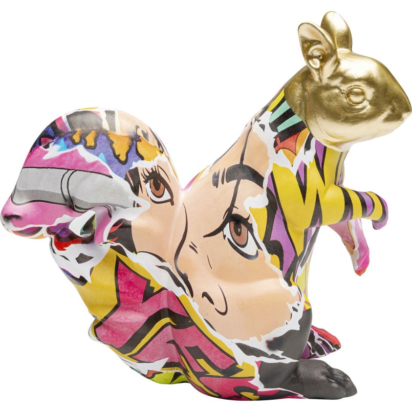 Figurine décorative Graffiti Squirrel 22cm