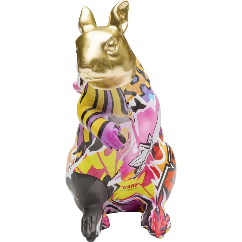 Figurine décorative Graffiti Squirrel 22cm