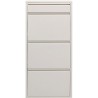 Schoenenkast Caruso creme 3+1 laden Kare Design