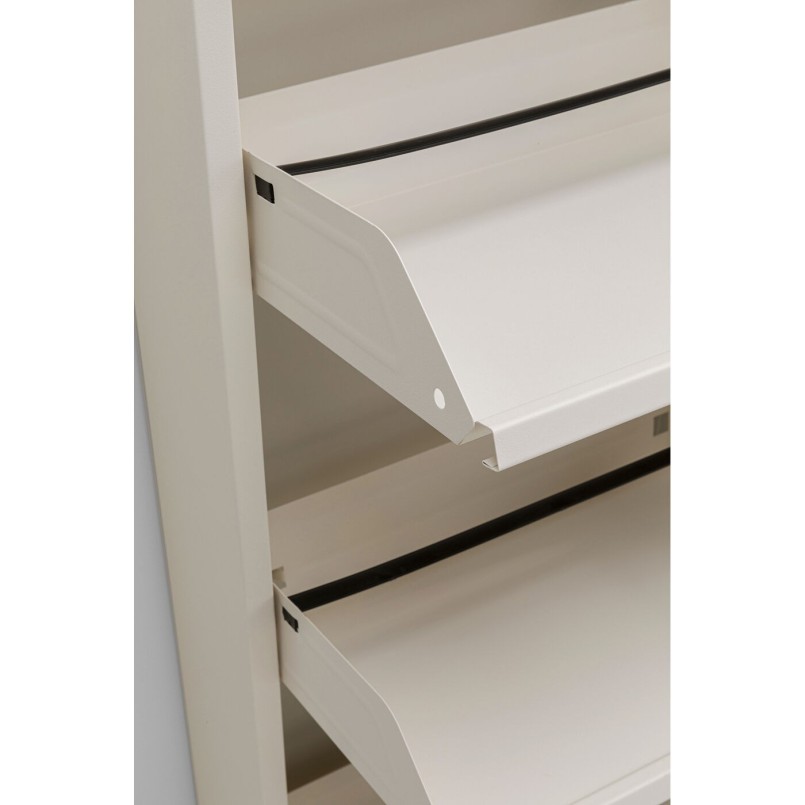 Schoenenkast Caruso creme 3+1 laden Kare Design