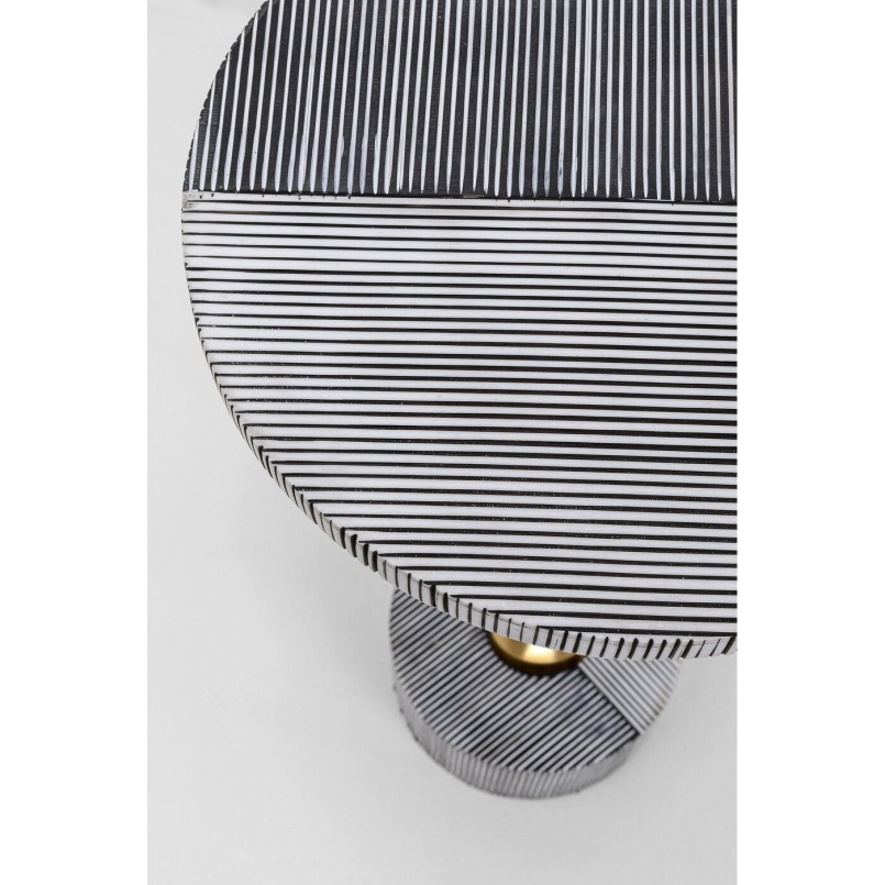 Bijzettafel Domero Double Ø25cm goud Kare Design