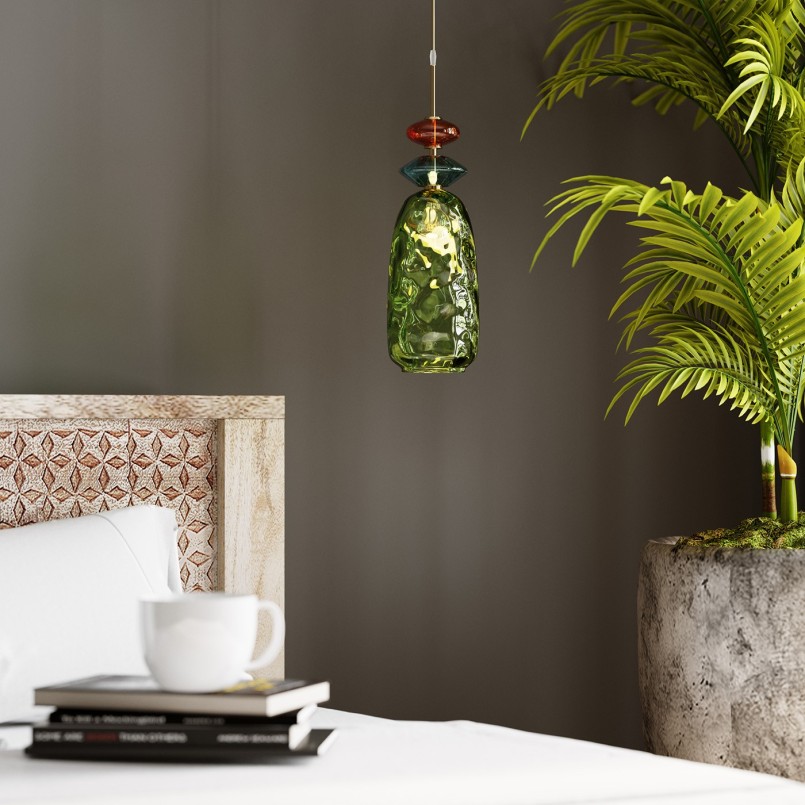 Etnisch bed in massief mangohout - Puro - Kare Design