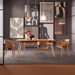 Solid oak table - Memo - Kare Design