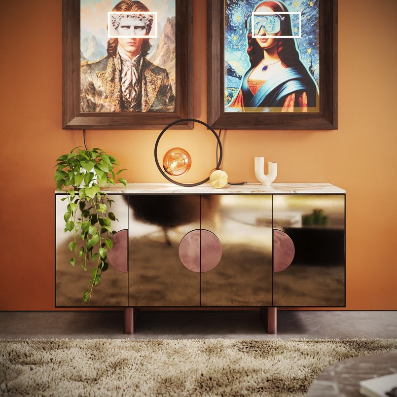 Schilderij LED Lisa 80x100cm Kare Design