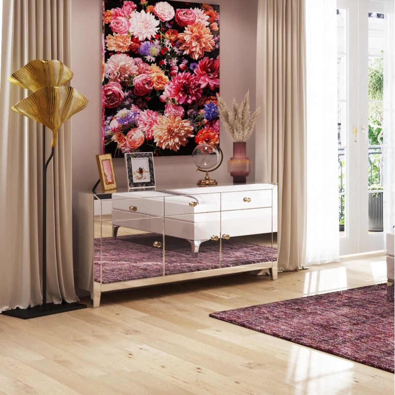 Glamoureuze spiegel sideboard - Luxe - Kare Design