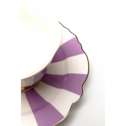 Koffiekoppen Harlequin paars (4/set) Kare Design