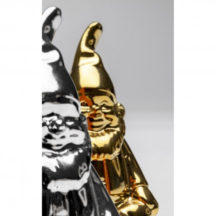 Peper en zoutstel gnoom goud en zilver Kare Design