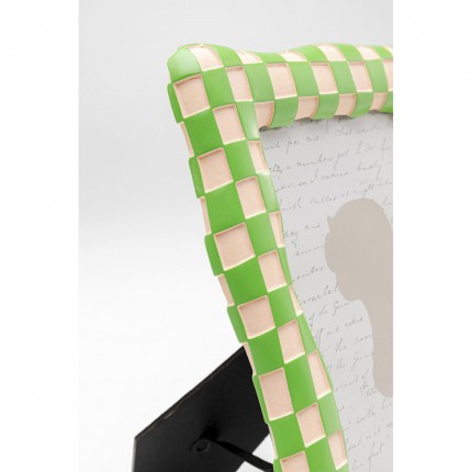 Fotolistj Checker 18x24cm groen Kare Design