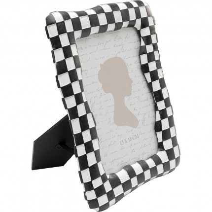 Fotolistj Checker 18x24cm zwart Kare Design