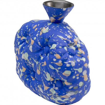 Vaas Blob blauw 22cm Kare Design