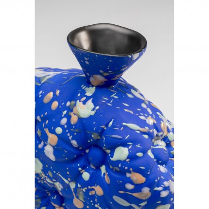 Vaas Blob blauw 22cm Kare Design