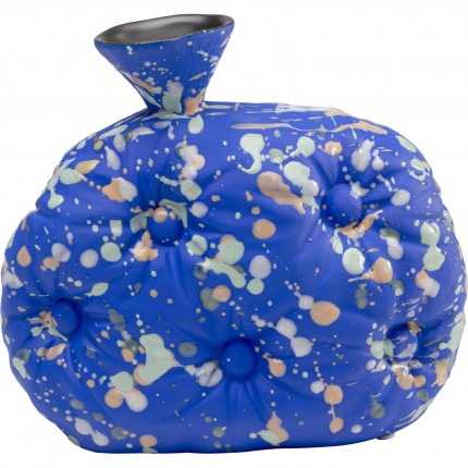 Vaas Blob blauw 22cm Kare Design