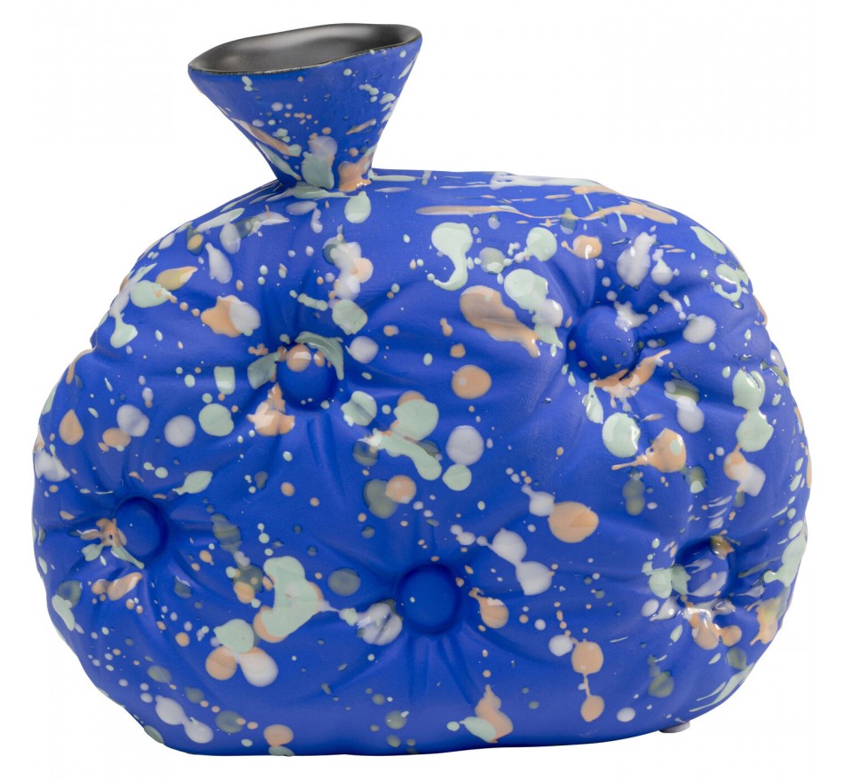 Vaas Blob blauw 22cm Kare Design Vaas Blob blauw 22cm Kare Design