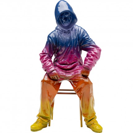 Woonaccessoires street art jongen regenboog Kare Design