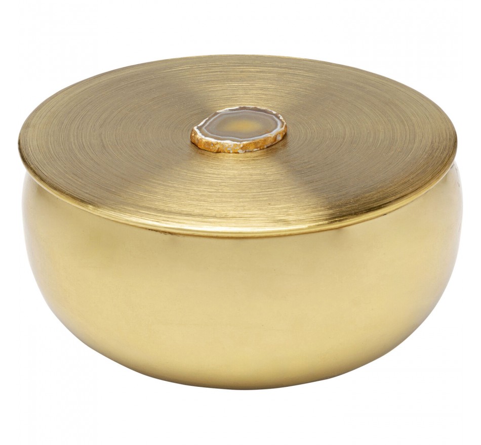 Opberger Shine goud Ø16cm Kare Design Opberger Shine goud Ø16cm Kare Design
