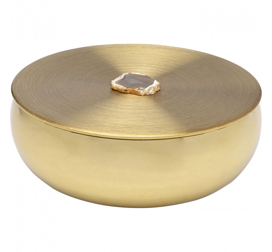 Opberger Shine goud Ø24cm Kare Design Opberger Shine goud Ø24cm Kare Design