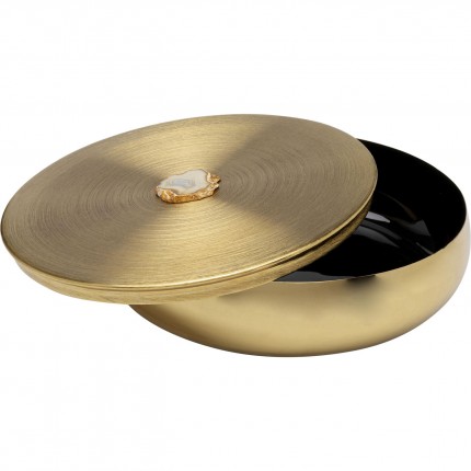 Opberger Shine goud Ø31cm Kare Design