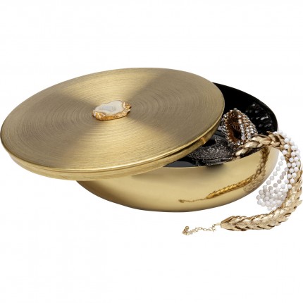 Opberger Shine goud Ø31cm Kare Design