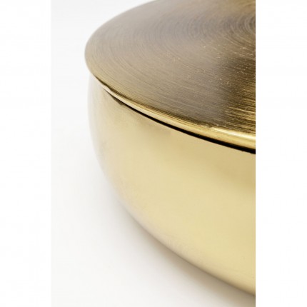 Opberger Shine goud Ø31cm Kare Design