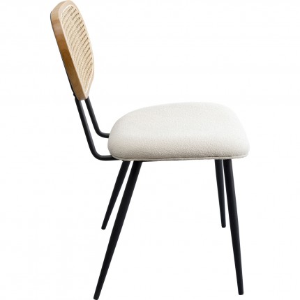 Set table and 2 chairs white Bistrot Rosali Kare Design