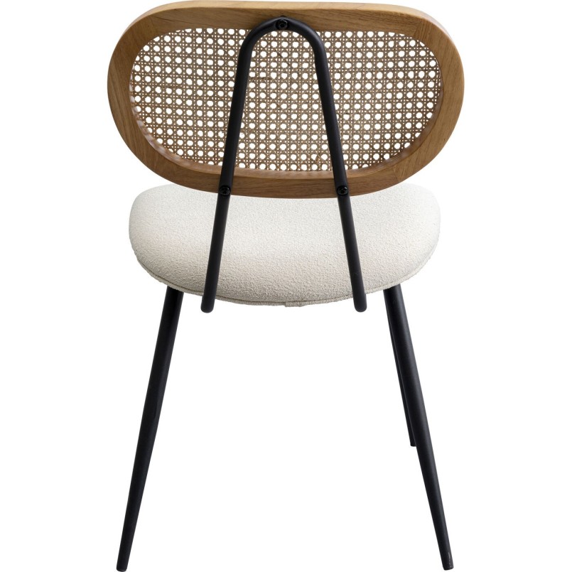 Set table and 2 chairs white Bistrot Rosali Kare Design