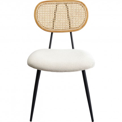 Set table and 2 chairs white Bistrot Rosali Kare Design