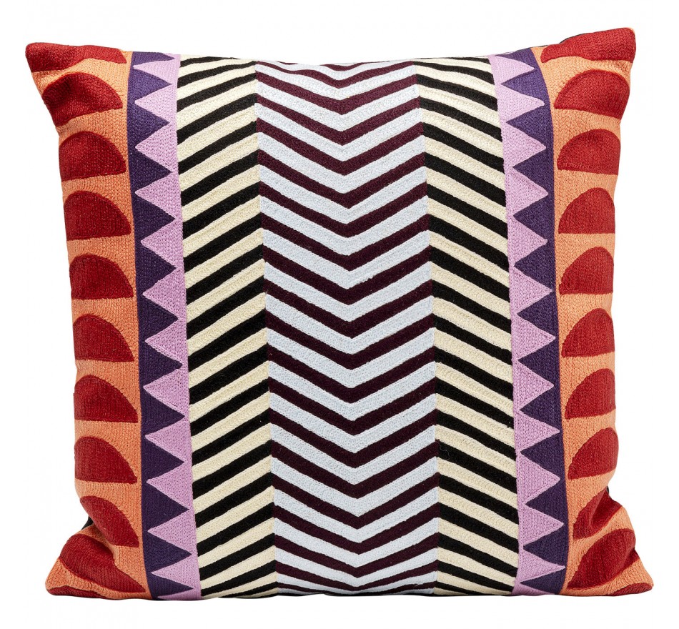 Kussen Colour Block zig zag Kare Design Kussen Colour Block zig zag Kare Design