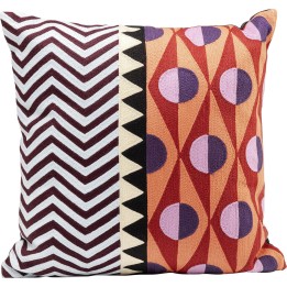 Coussin Colour Block Circles 45x45cm
