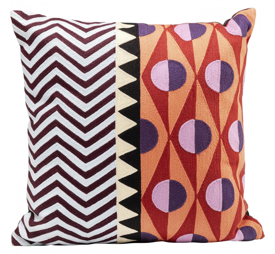 Kussen Colour Block cirkels Kare Design Kussen Colour Block cirkels Kare Design