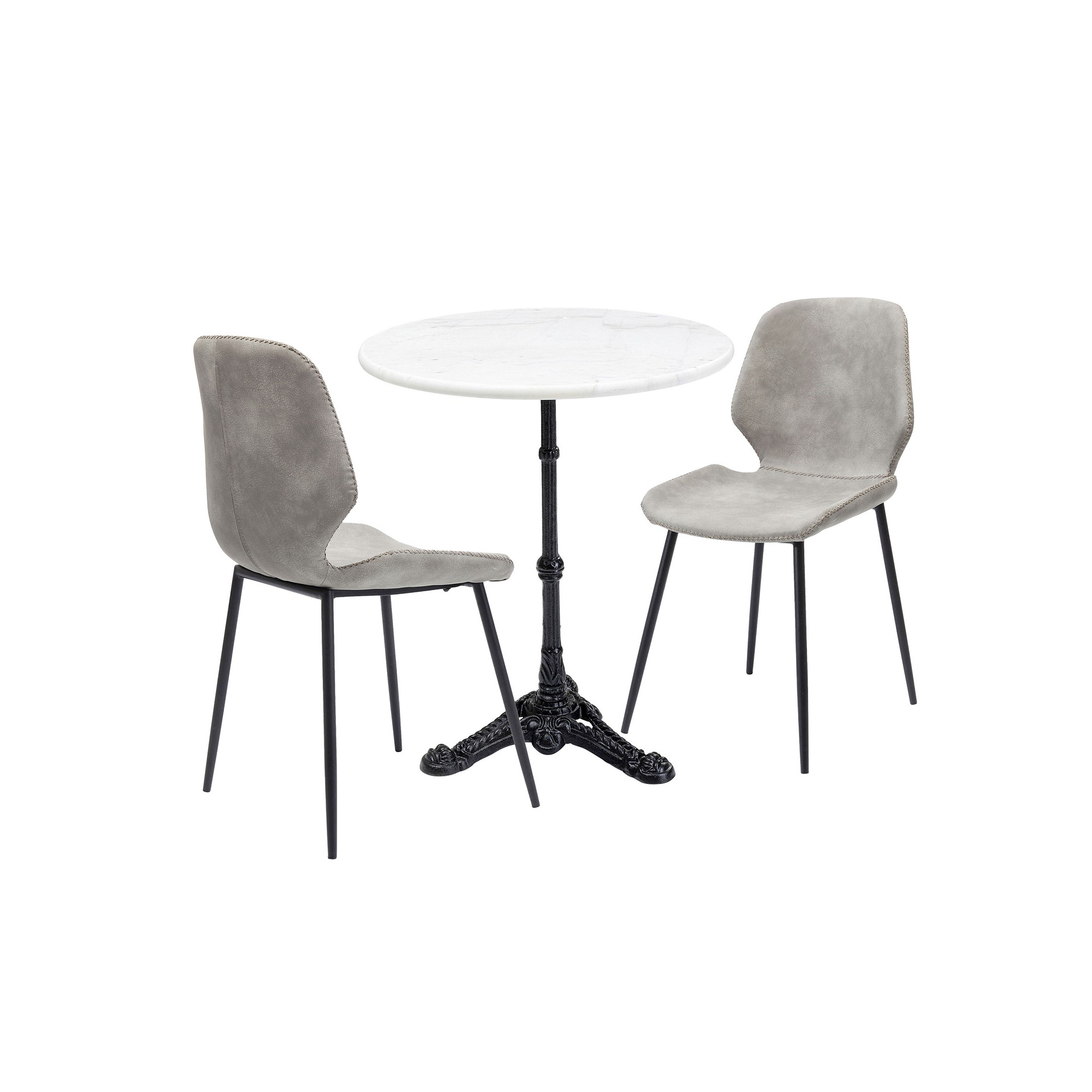 Set tafel en 2 stoelen Bistro Honeymoon Kare Design