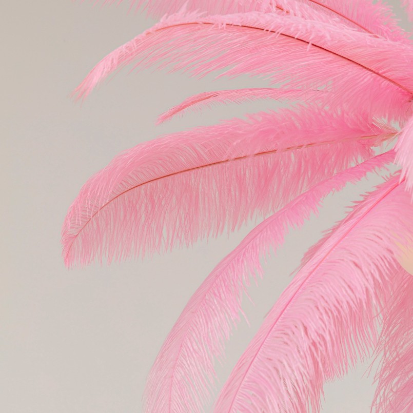 Hanglamp veren roze Kare Design