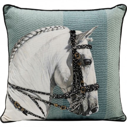 Cushion white horse head Kare Design Cushion white horse head Kare Design