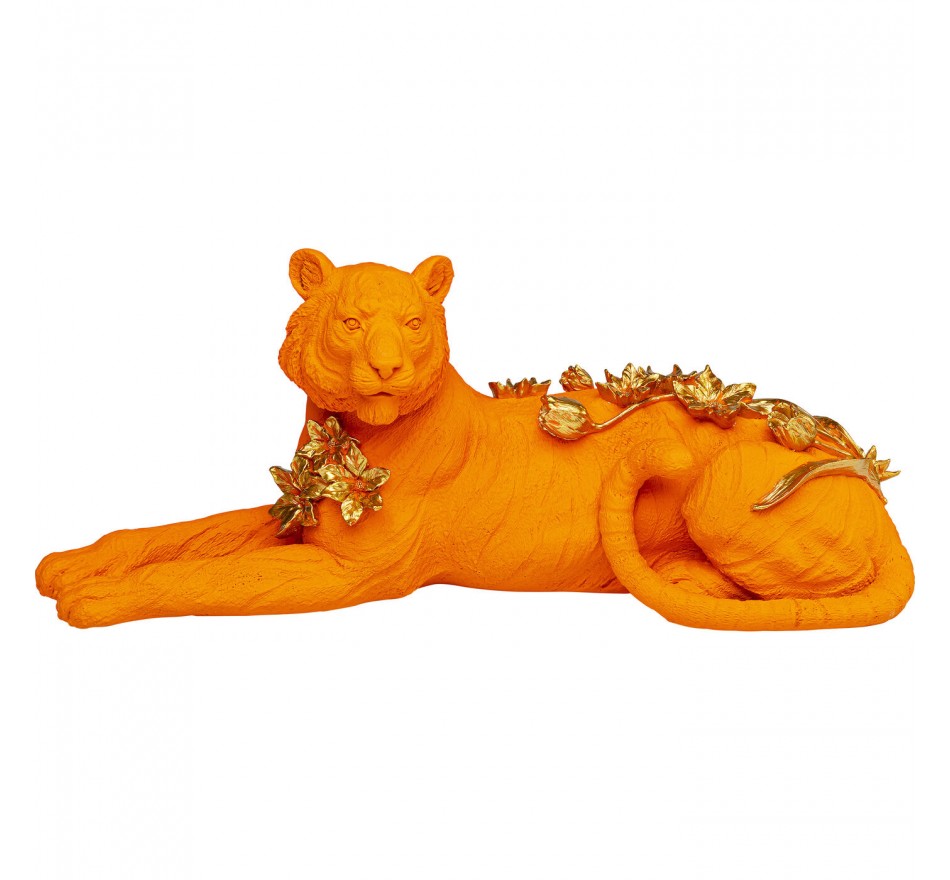 Deco orange tiger flowers XL 61cm Kare Design Deco orange tiger flowers XL 61cm Kare Design