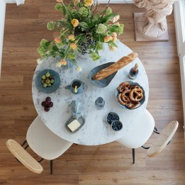 Eettafel Glenn Ø115cm Kare Design