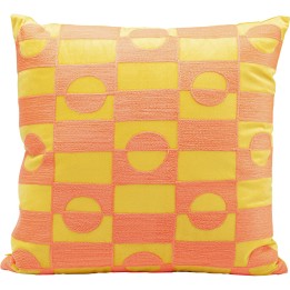 Coussin Phase orange 45x45cm