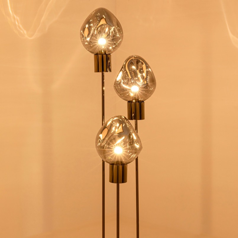Vloerlamp Supernova 160cm zilver Kare Design
