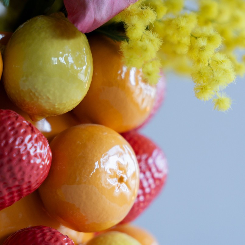Vase fruit 20cm Kare Design