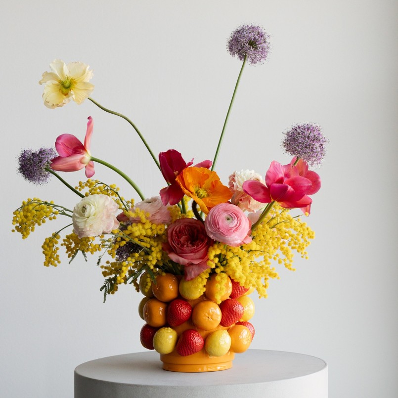 Vase fruit 20cm Kare Design
