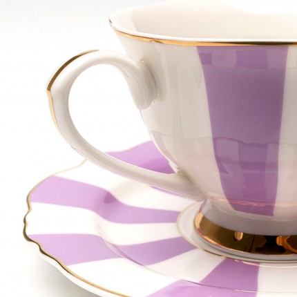 Koffiekoppen Harlequin paars (4/set) Kare Design