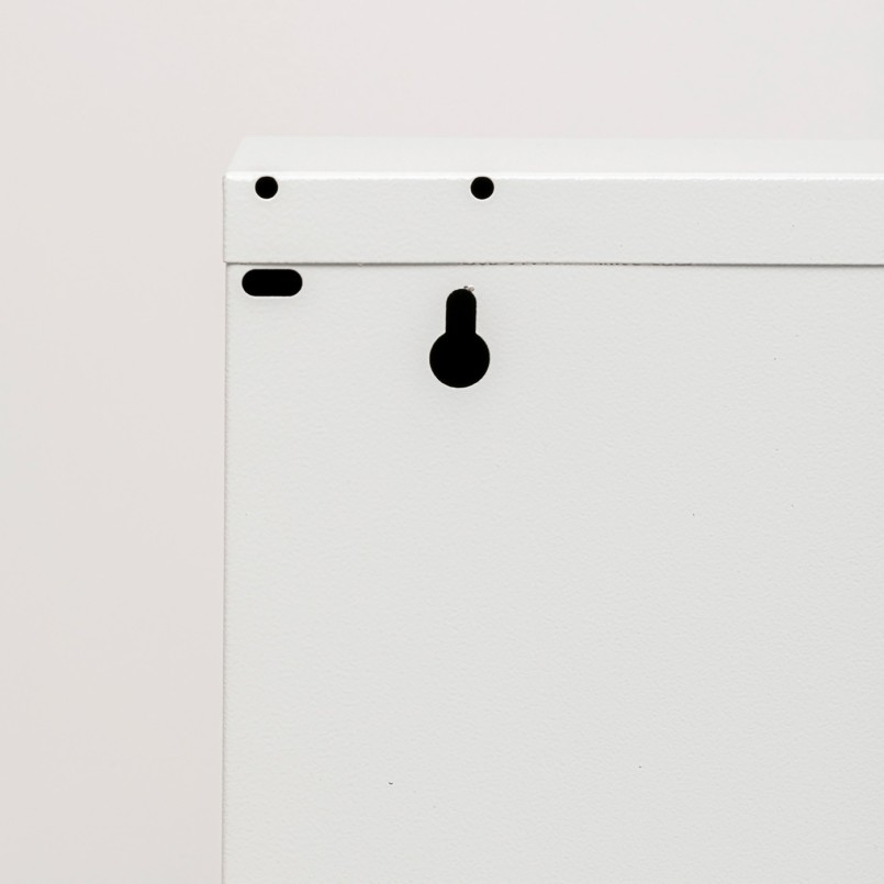Schoenenkast Caruso wit 3+1 laden Kare Design